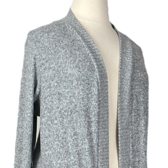 Torrid Cardigan New Knit Duster Open Front Heather Gray Women’s Plus Size 1X - Picture 6 of 11